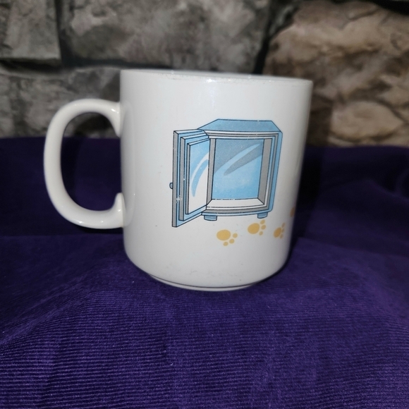 Russ 80s Mug Bear Valentine Stolen Heart Cute Sweetheart Coffee Mug Tea Vintage - Picture 5 of 8